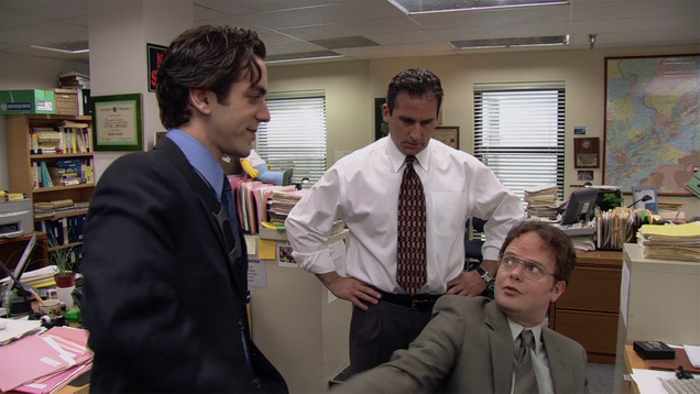 Illustration for article titled 6 Episodes Of 'The Office' That Flash Forward To Pam And Dwight Fucking On Jim's Grave